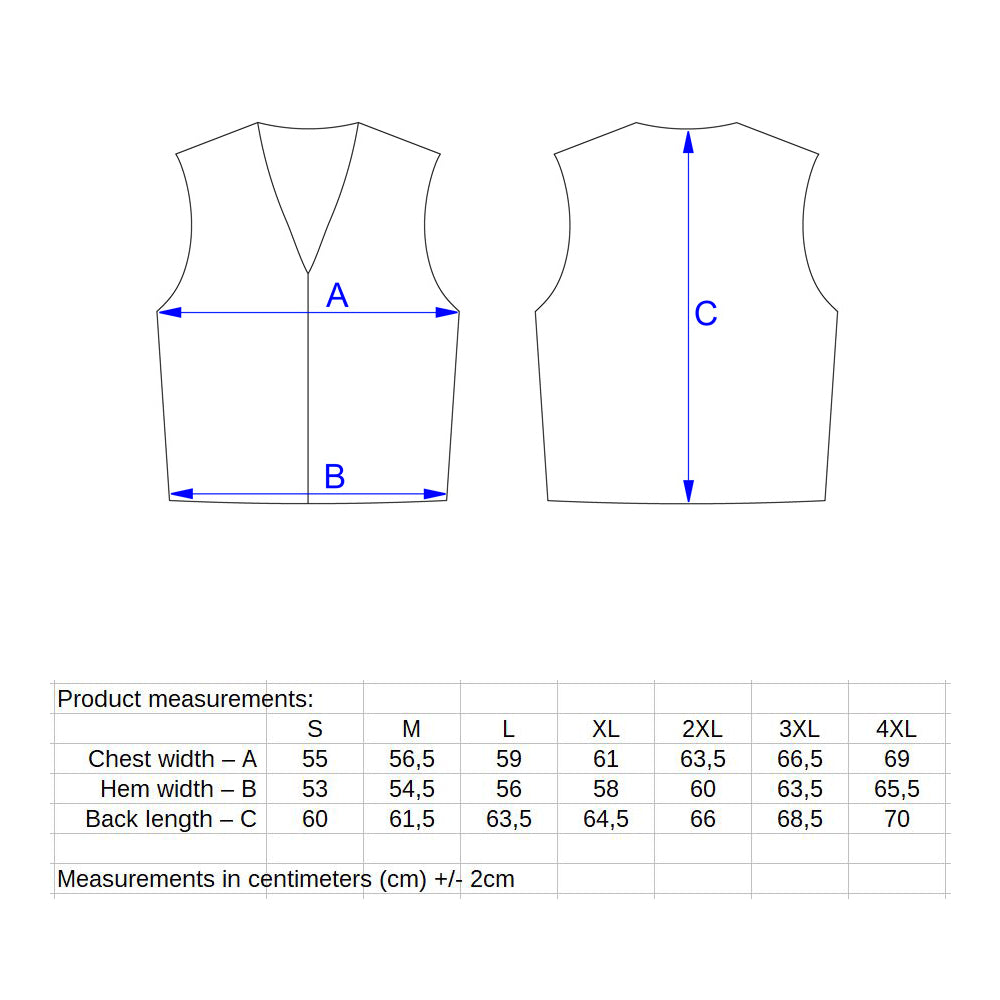 Demon 11 (Musta/Oranssi) - Nahkaliivi