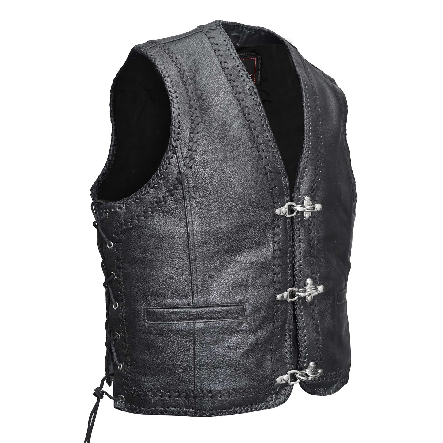 Nahkaliivi Tuplapunoksilla 300-1014