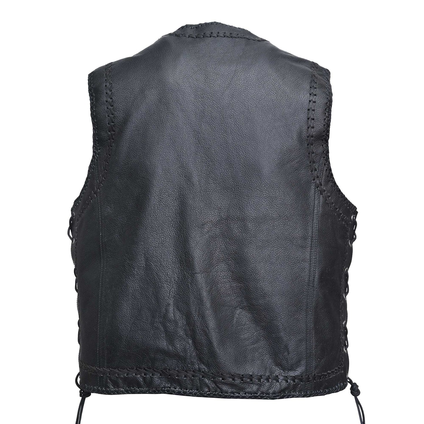 Nahkaliivi Tuplapunoksilla 300-1014